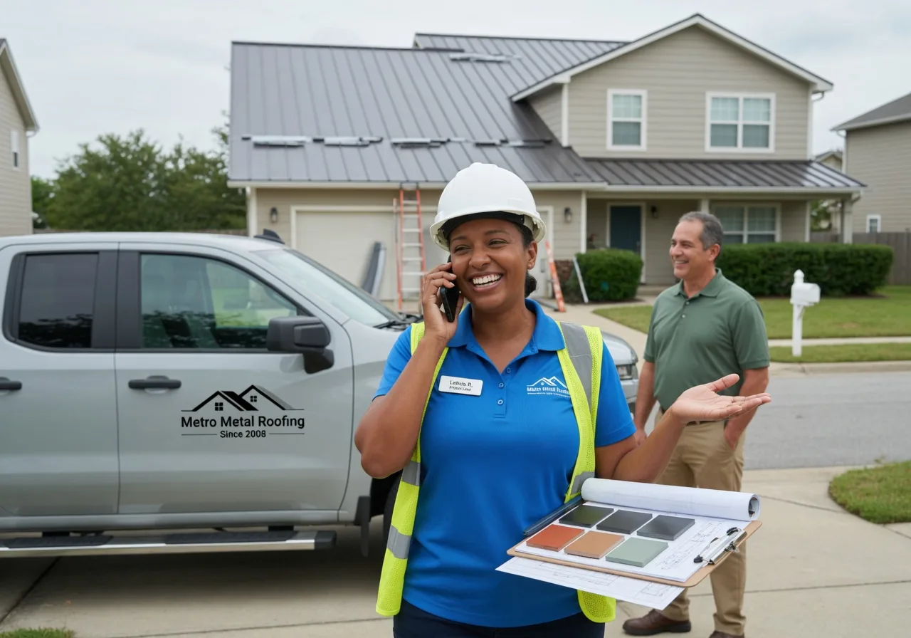 Storm Damage Metal Roof Repair in Coulterville, IL